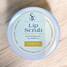 Load image into Gallery viewer, Vanilla Sugar LIP SCRUB | Vegan Friendly | Cruelty Free | Handmade in UK
