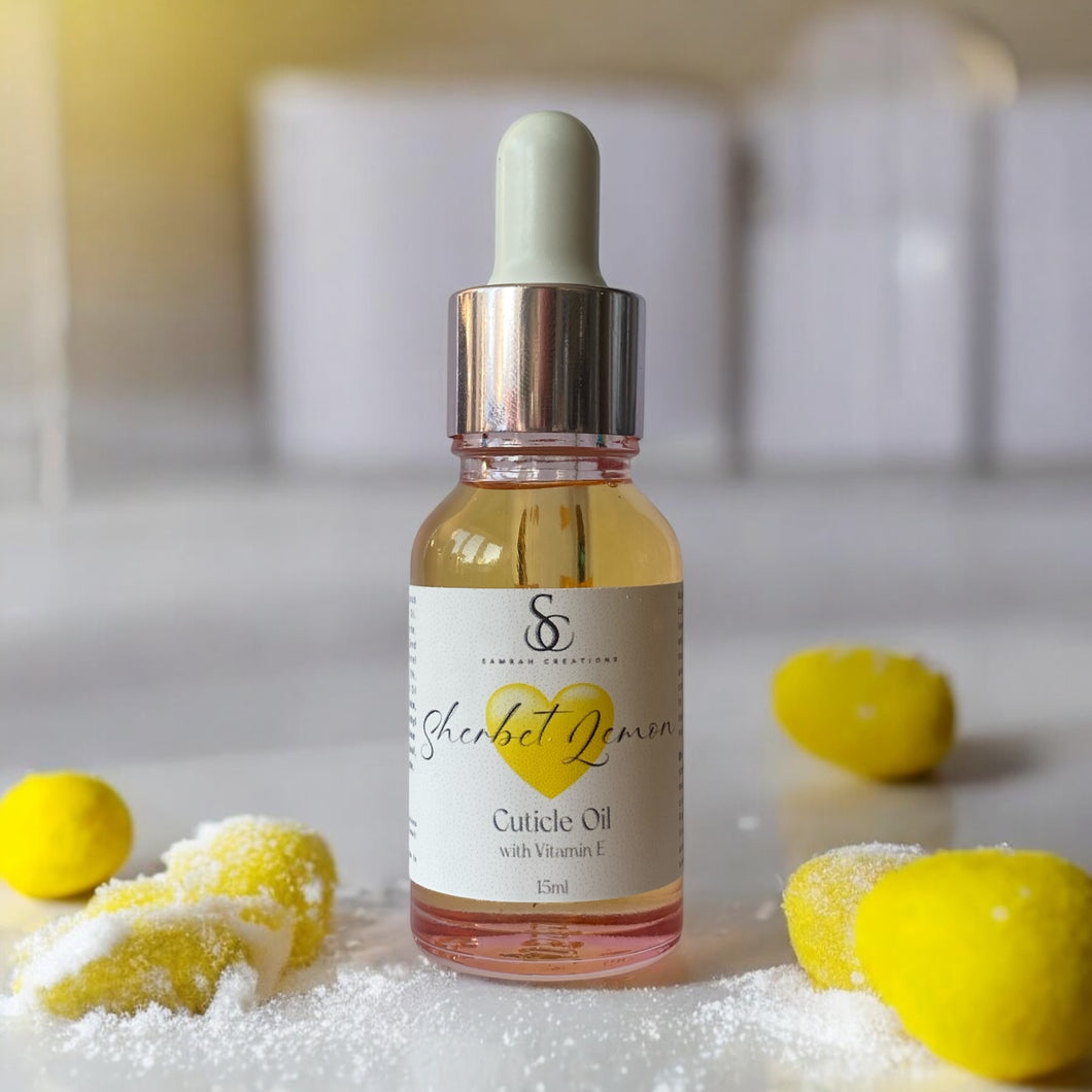 Nourishing Cuticle Oil with Sherbet Lemon Scent