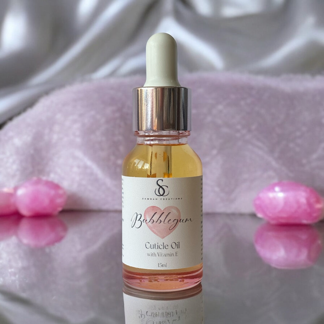Nourishing Cuticle Oil with Sweet Bubblegum Scent