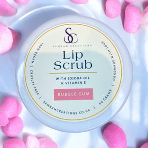 Bubblegum Sugar LIP SCRUB |  Vegan Friendly | Cruelty Free | Handmade in UK