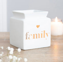 Load image into Gallery viewer, WHITE FAMILY CUT OUT OIL BURNER
