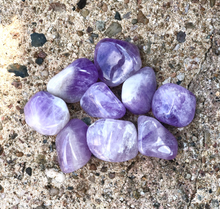 Load image into Gallery viewer, Amethyst Healing Crystal Tumblestone
