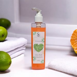Moisturising Shower Wash | Cleansing Body Wash | Lime, Basil & Mandarin
