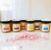 Load image into Gallery viewer, Set of 6 Pink Himalayan Fragranced Bath Salts
