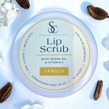 Load image into Gallery viewer, Vanilla Sugar LIP SCRUB | Vegan Friendly | Cruelty Free | Handmade in UK
