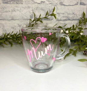 Glass Cup for Tea, Coffee Gift for Mum