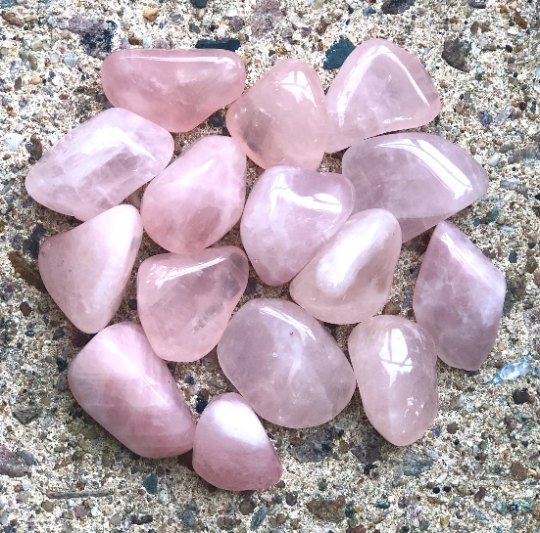 Rose Quartz Healing Crystal Tumblestone