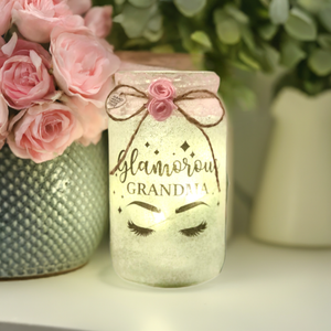 Glamorous grandma gift Light Up Jar