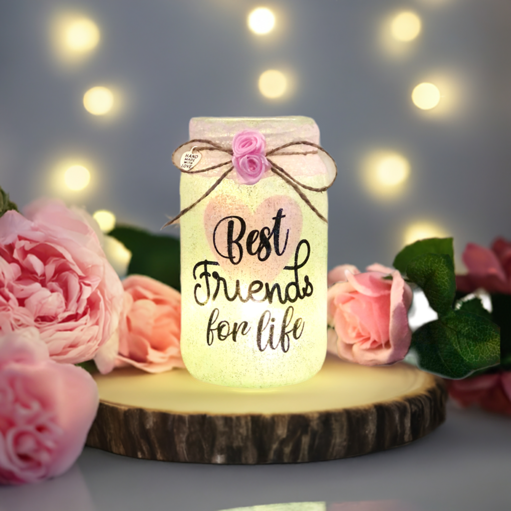 Light Up Jar Gift for Best Friend
