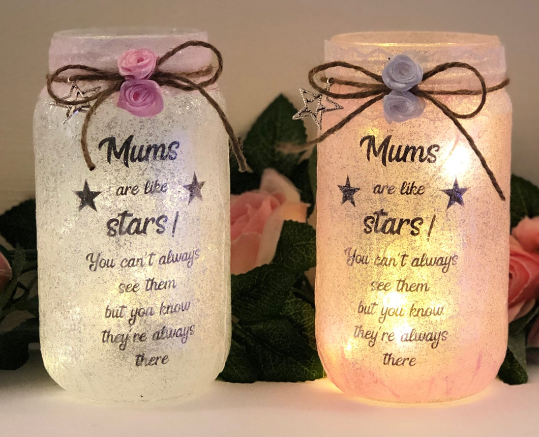 Light Up Jar Gift for Mum