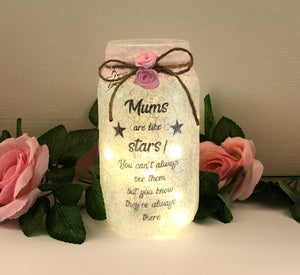 Light Up Jar Gift for Mum