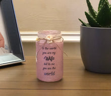 Load image into Gallery viewer, Light Up Jar Gift For Wife
