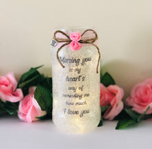 Load image into Gallery viewer, Light up Jar Missing You Gift
