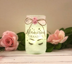Glamorous grandma gift Light Up Jar